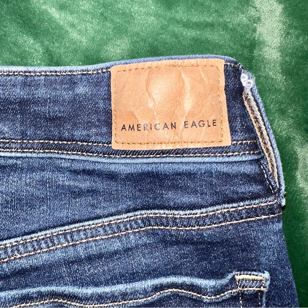 π₯ Women's AMERICAN EAGLE Denim Boot Cut Jeans - Picture 8 of 8